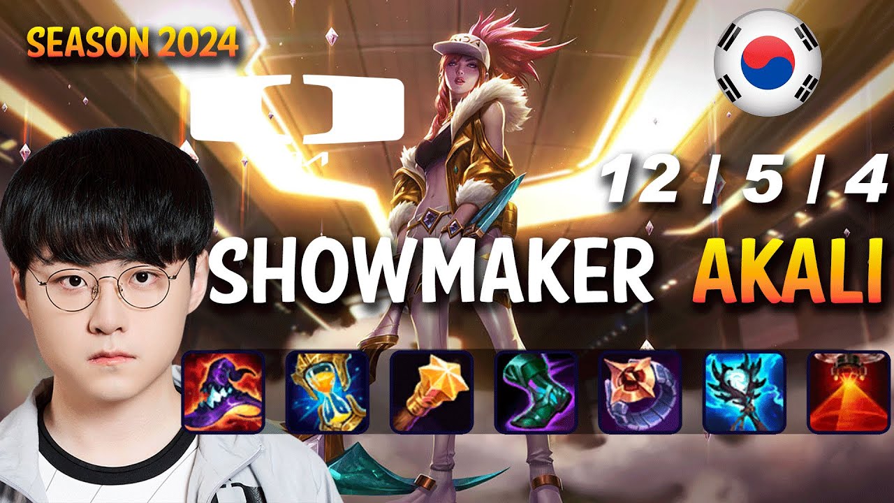DK ShowMaker AKALI vs VEIGAR Mid - Patch 14.21 KR Ranked | lolrec