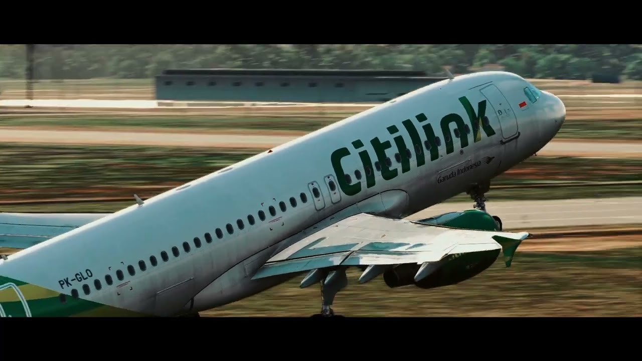 Takeoff CITILINK - Kerta Jati Airport [MSFS 2024]