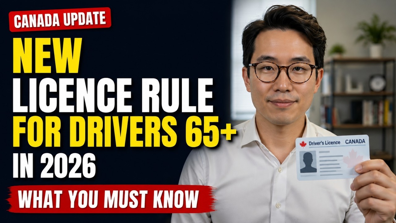 📋 New Licence Rule for Canadian Drivers 65+ in 2026 &mdash; What You Must Know Before Renewal
