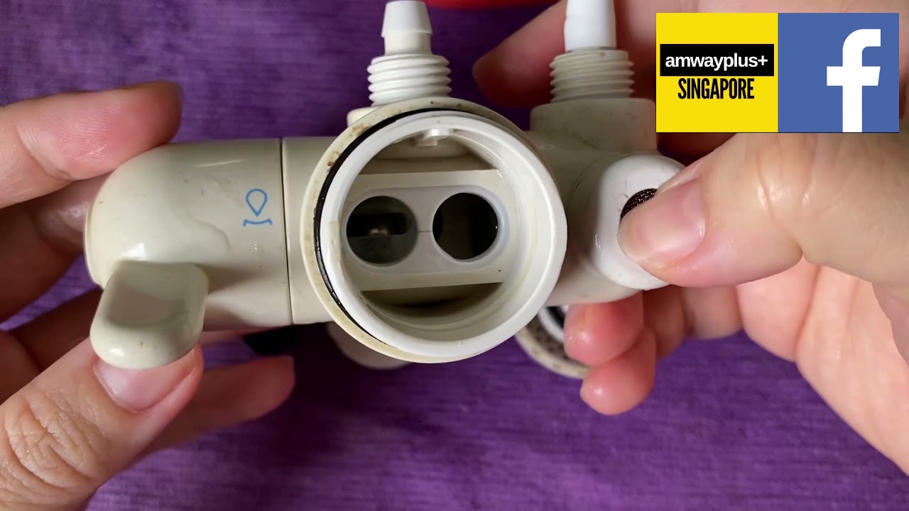 Amway eSpring - Change Diverter & Dismantle Diverter.