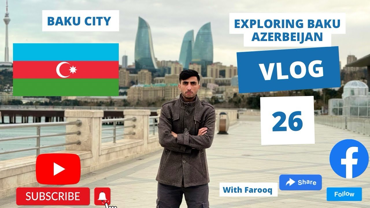 First Impressions of BAKU, AZERBAIJAN!Azerbaijan Travel Vlog