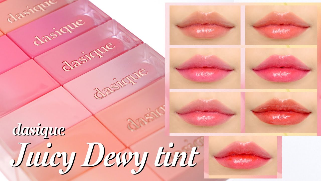 Dasique’s Juicy Dewy Tint / tint with V-Label in Italy / vegan tint