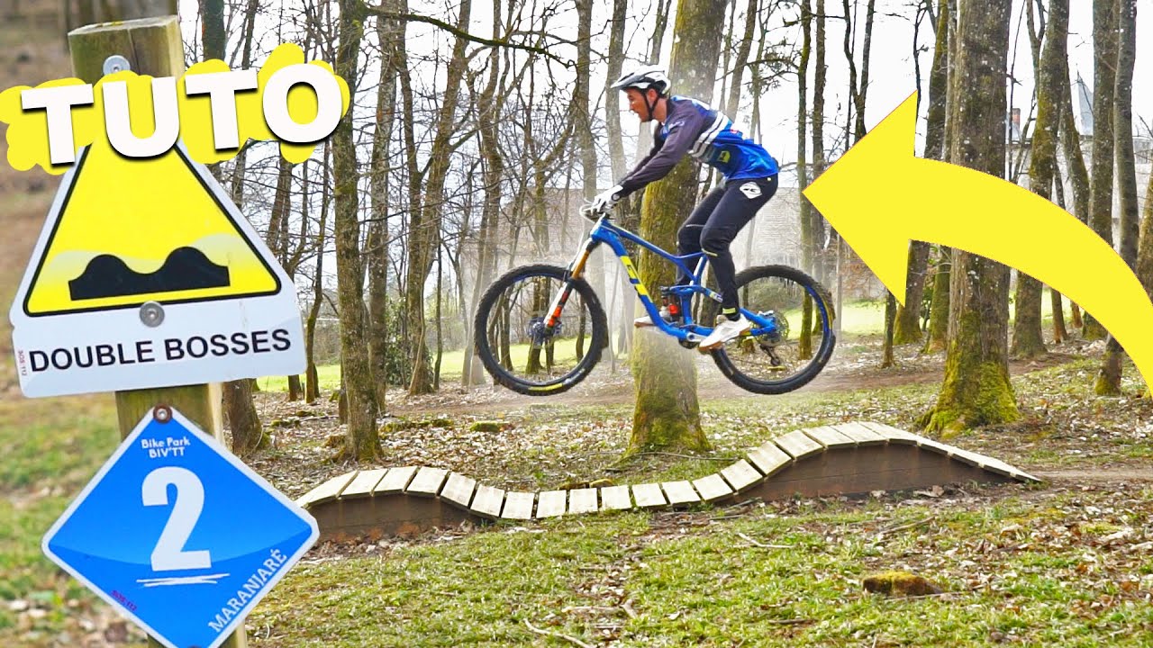 TUTO: 3 techniques pour la double bosse à VTT