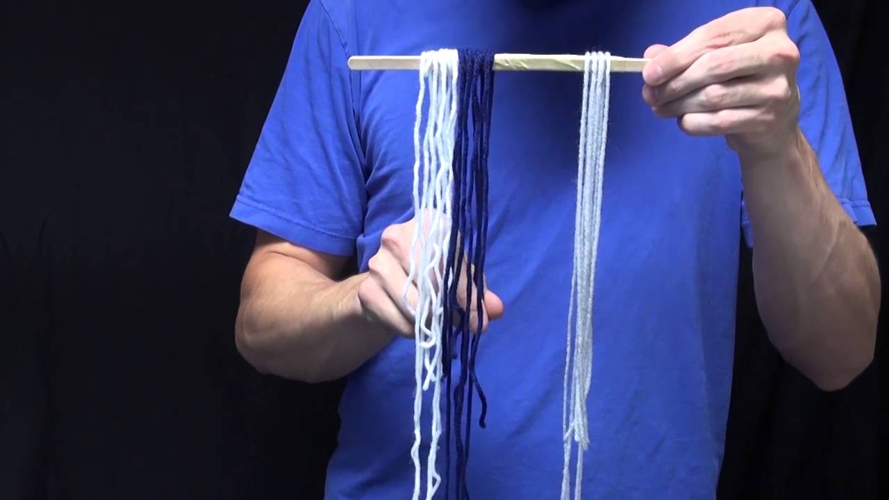 Basic Fingerweaving Part 1 - Looping the Strands