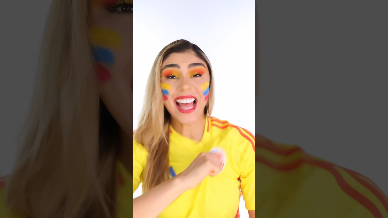 TE AMO COLOMBIA! 🇨🇴❤️✨ #colombia #colombiano #makeup #makeuptrends