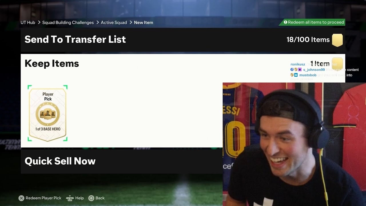 Nick tests First EVER Hero Player Pick on EA FC 24
