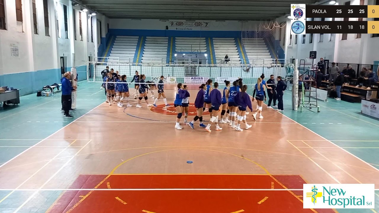 Coppa Calabria 
PAOLA VS SILAN VOL.