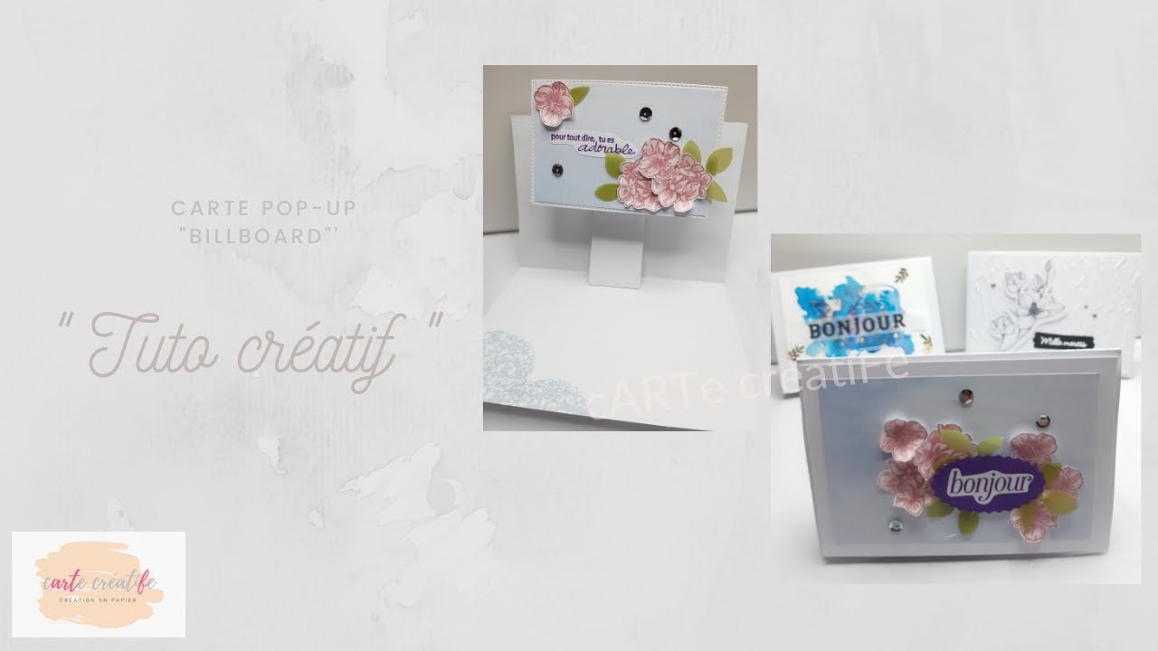 Tuto créatif - Carte pop-up 