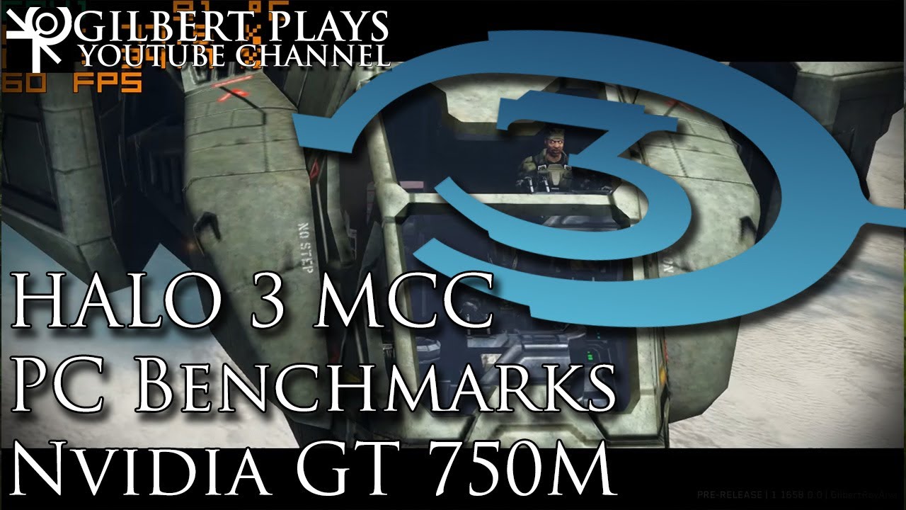 Halo 3 MCC - PC Benchmark Nvidia GT 750M