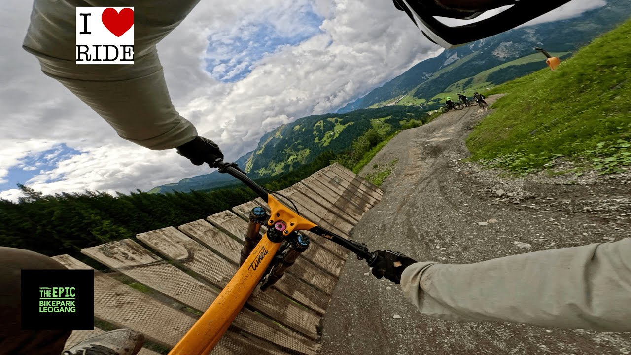 Bikepark Leogang 2025 - Flying Gangster Full run POV Raw