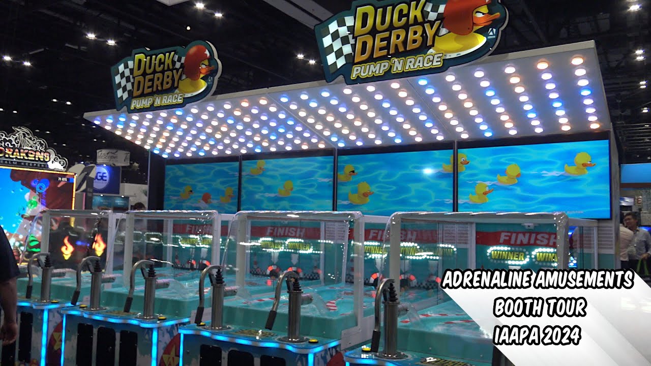 Arcade Booth Tour: Adrenaline Amusements - IAAPA 2024