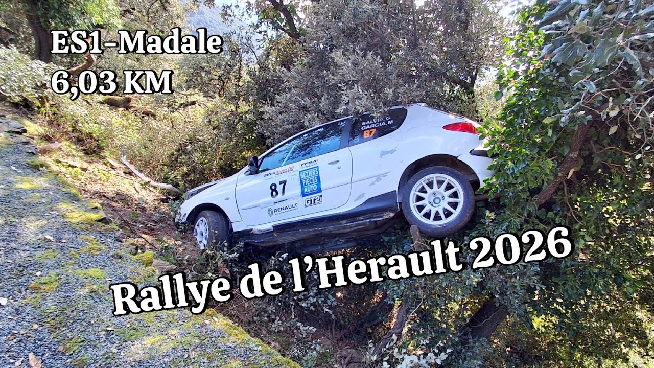 Rallye de l&rsquo;Herault 2026 ES1-Madale