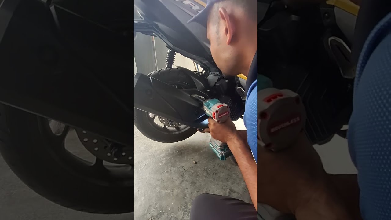 CARA PASANG EKZOS HONDA VARIO 160  EXHAUST VARIO 160 STANDART ORIGINAL MOTOCYCLE