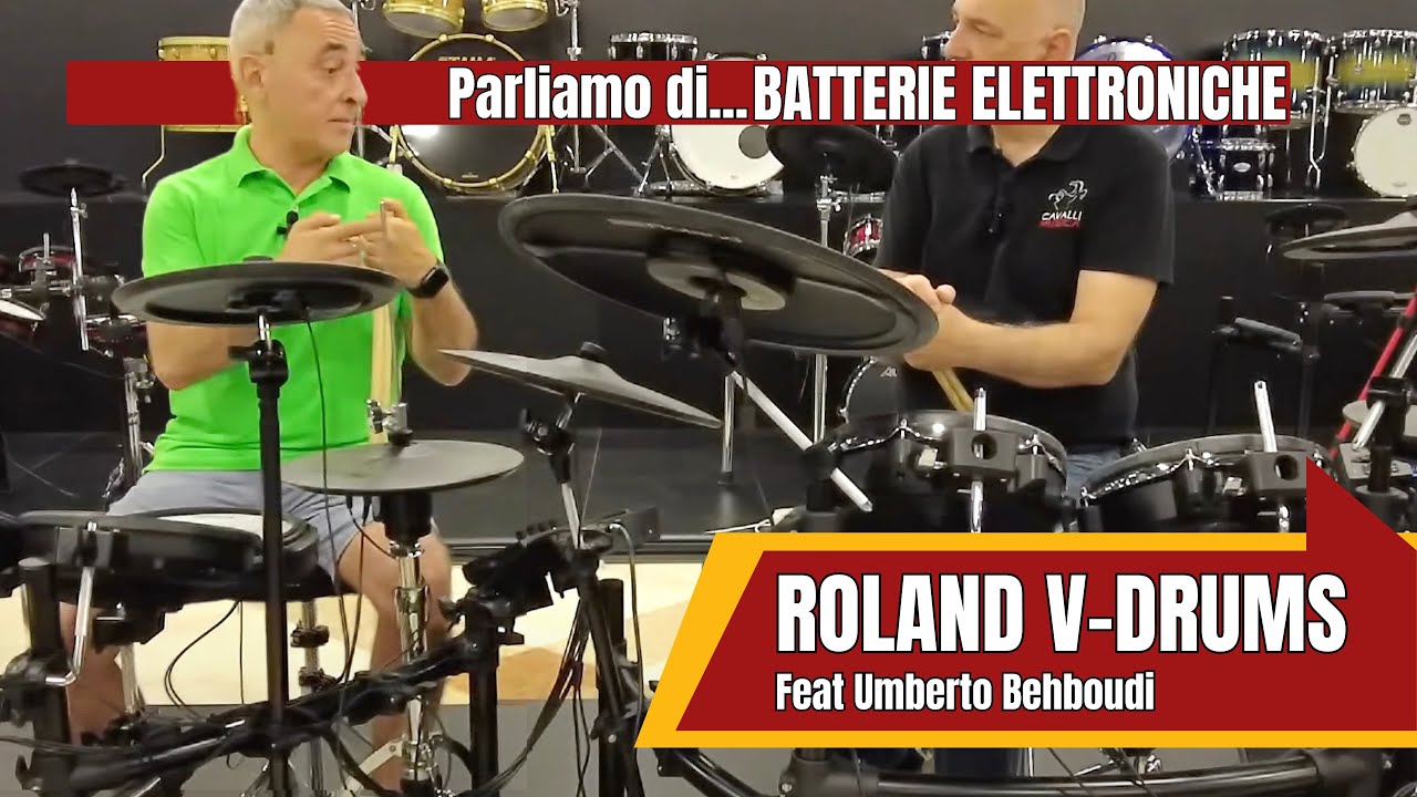 Parliamo di Batterie elettroniche Roland V-Drums e il Prismatic Sound Modeling