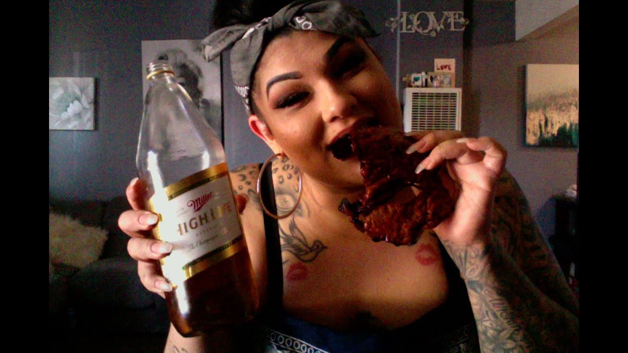 Authentic gangster BBQ/mukbang 🔫