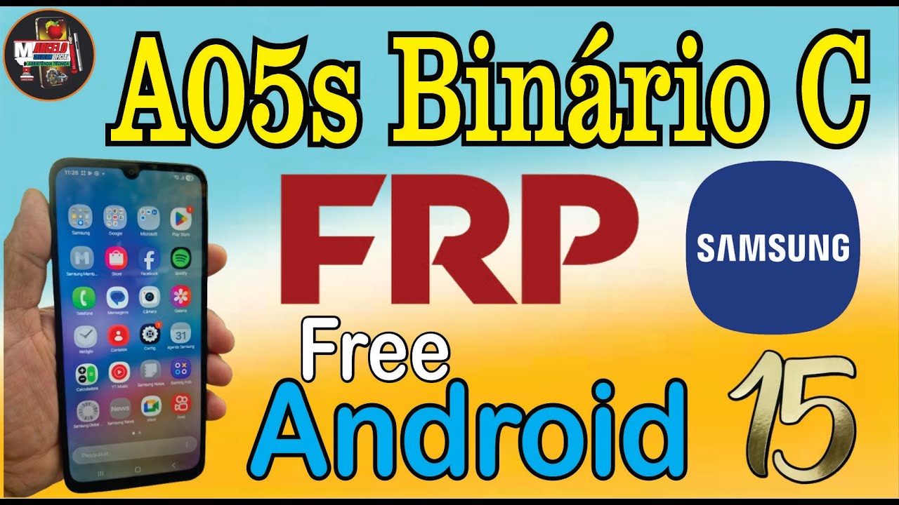 Como Remover Conta Google Samsung A05s a057m Binário C Gratuito