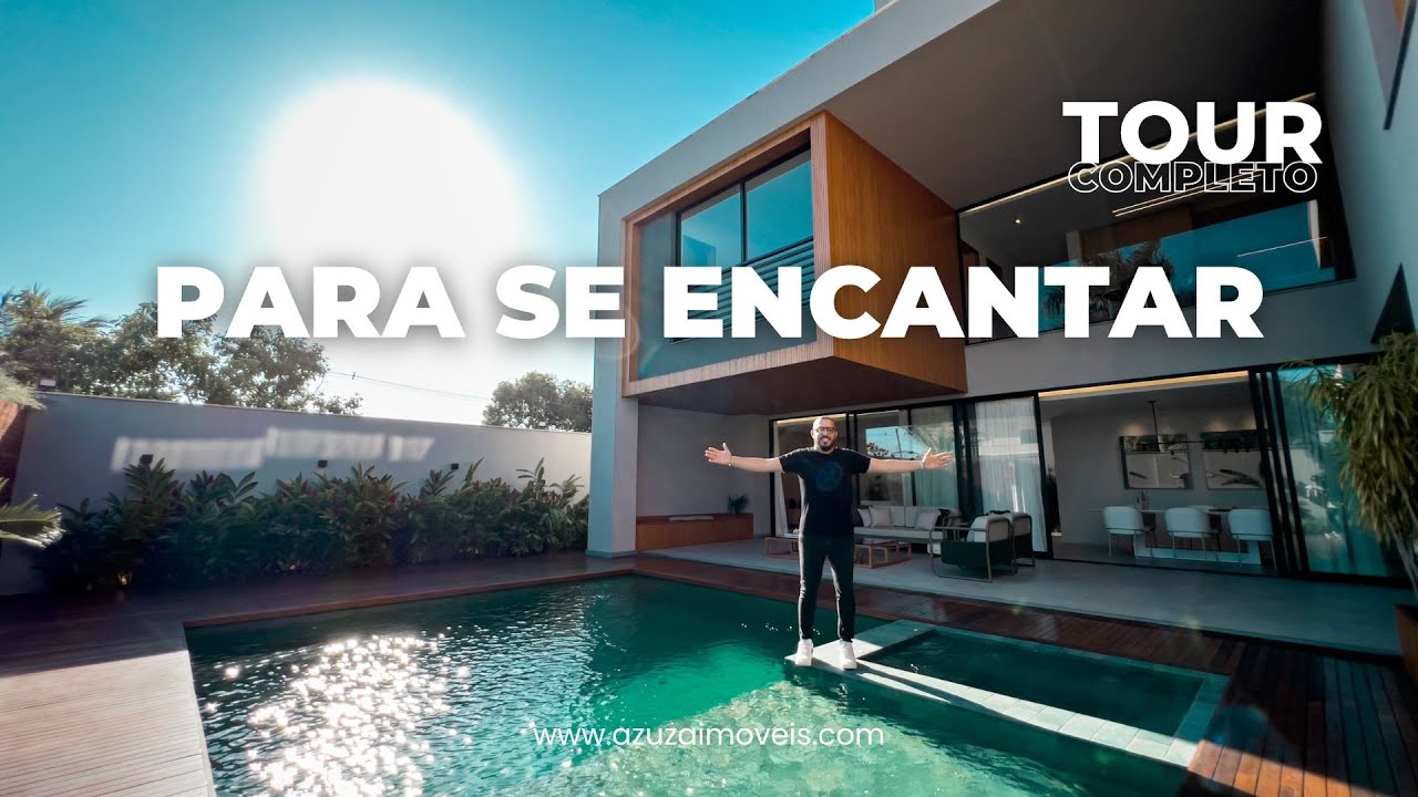 A MELHOR CASA DE LUXO DO RECREIO DOS BANDEIRANTES | Casa nova à venda | Azuza Imóveis
