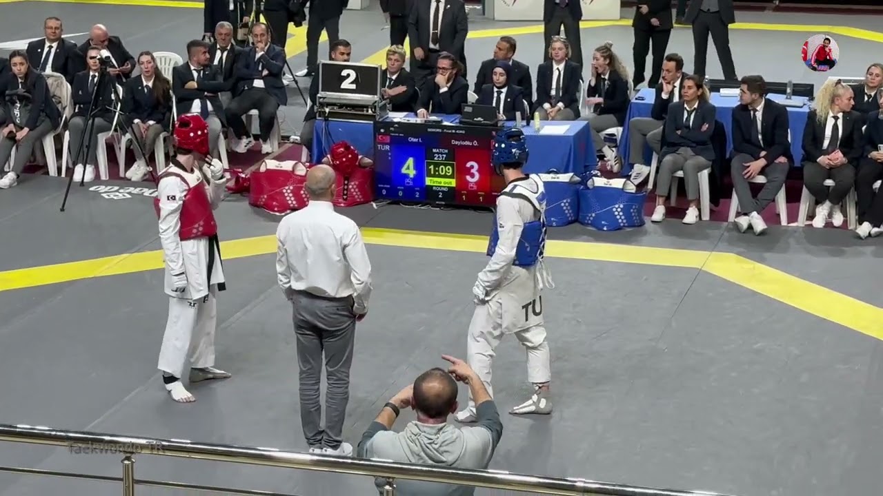 63 KG Male Final Büyükler Türkiye Taekwondo Şampiyonası I 2025 #ankara #2025 #taekwondo
