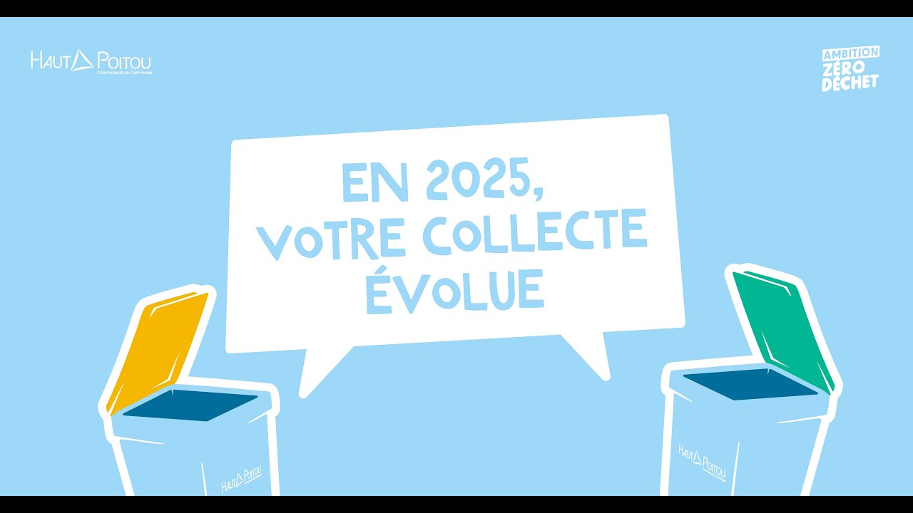 CC du Haut-Poitou Gestion et valorisation des déchets - Collecte 2025