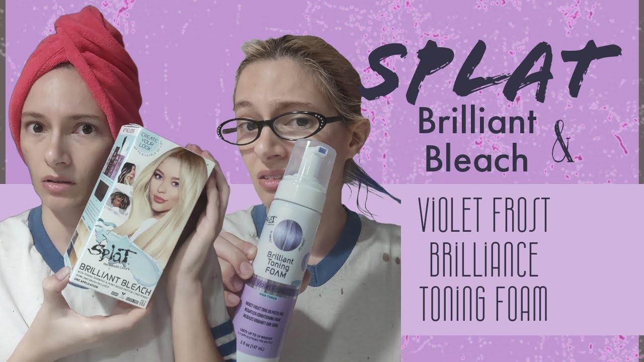 Splat Brilliant Bleach & Violet Frost Brilliance Toner | Plus Keys Soul Care | How to get free stuff