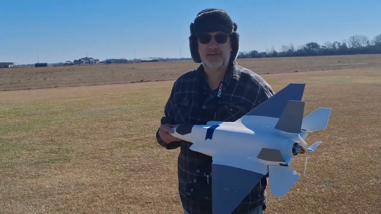 Altsi F-35 Pusher Prop Conversion parts available on cults 3D.