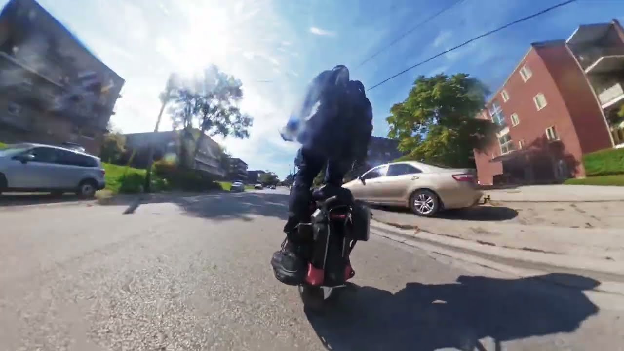 Sherman S EUC ride to run errands