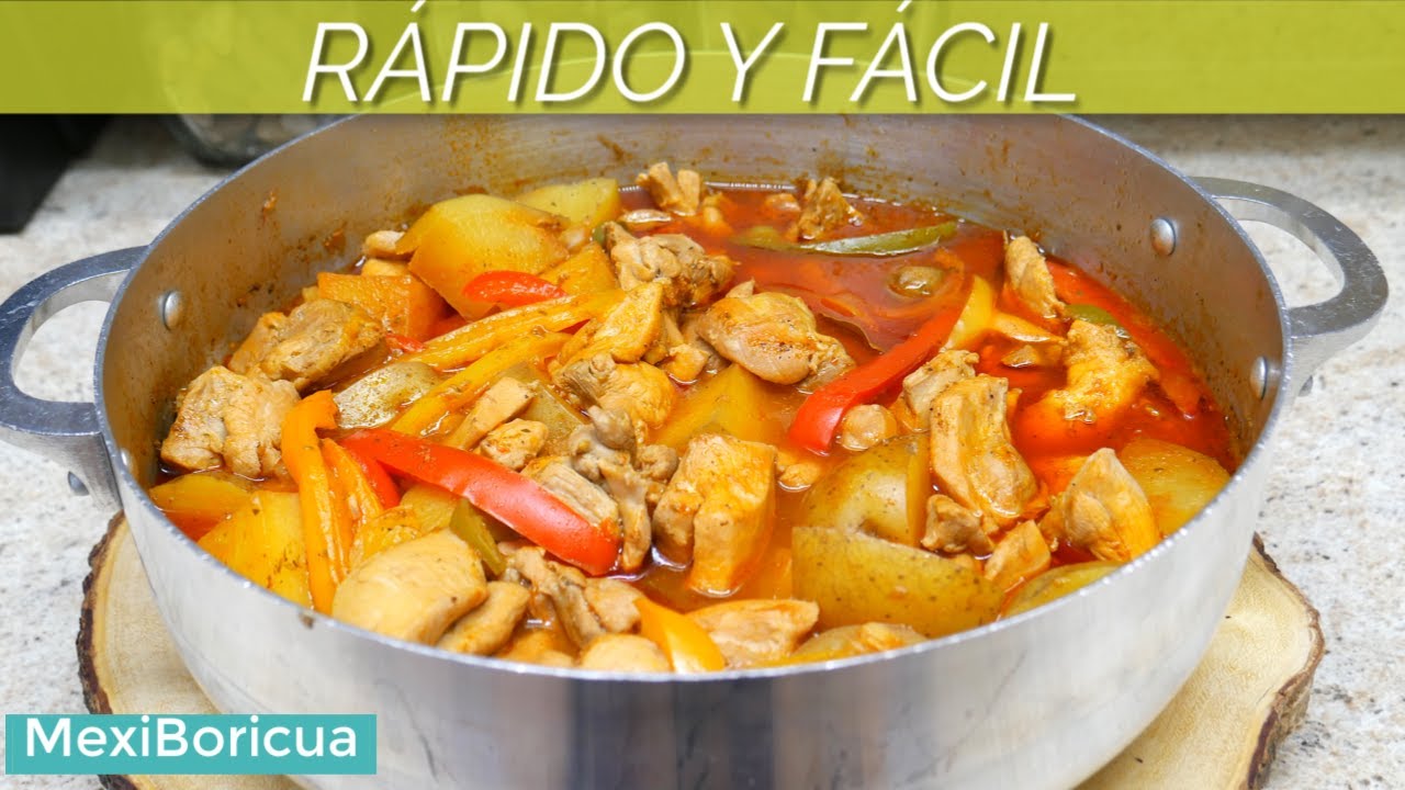 LA MEJOR RECETA DE POLLO GUISADO | Comidas Rapidas y Faciles