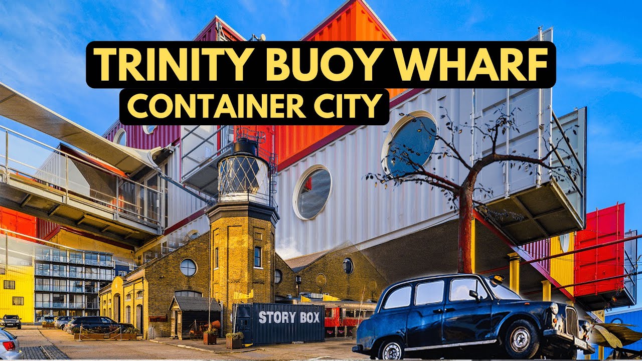 Have you been to London's CONTAINER CITY ?