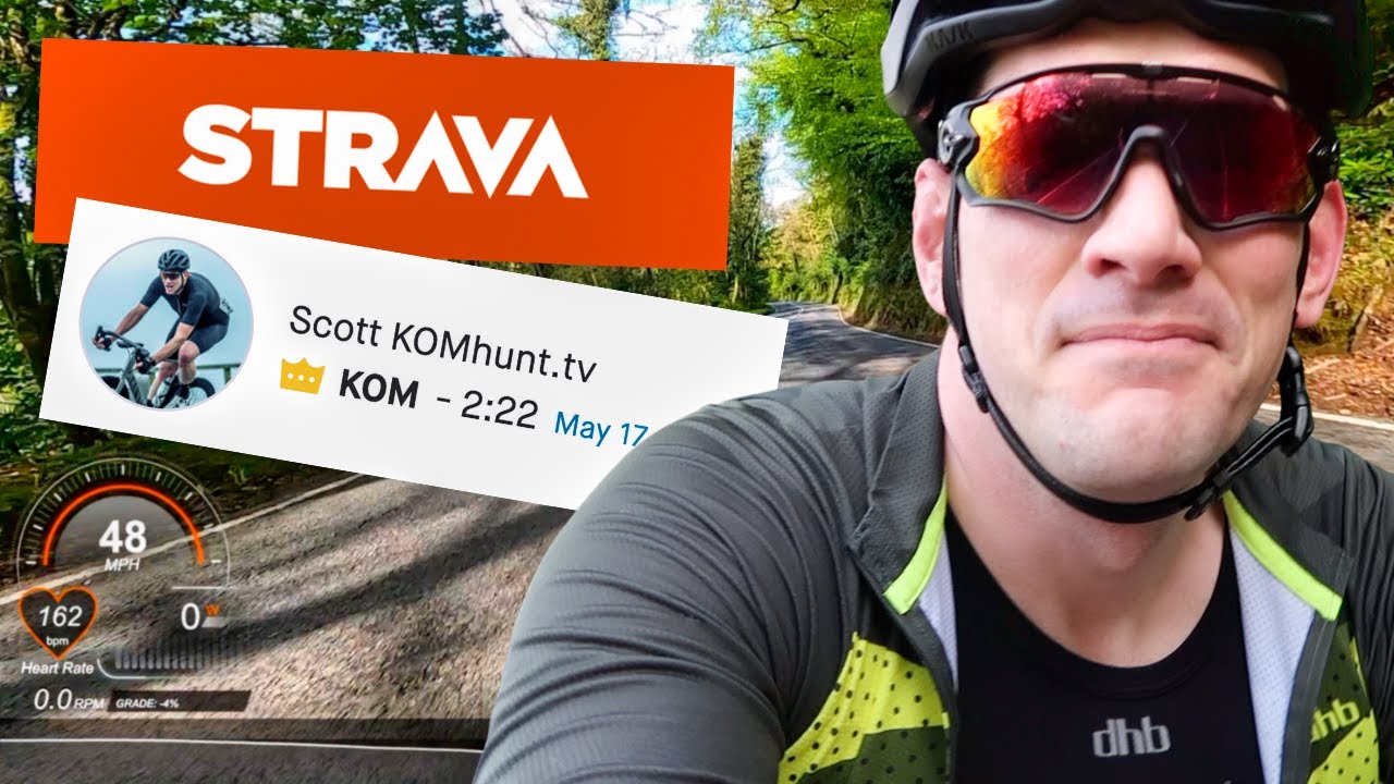 FAST Strava KOM on my Non-Aero Winter Bike / Focus Paralane in Exmoor