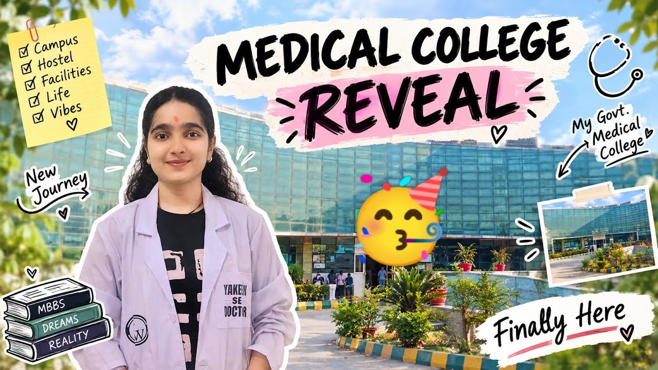 Finally my medical college reveal 🥳🥳🧿#mbbsmotivation#mbbslife#neet#gmc#collegelife#governmentcollege