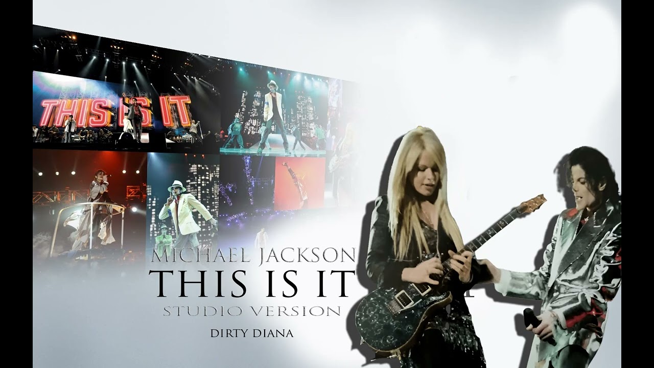 Michael Jackson - Dirty Diana (This Is It) [STUDIO VERSION]