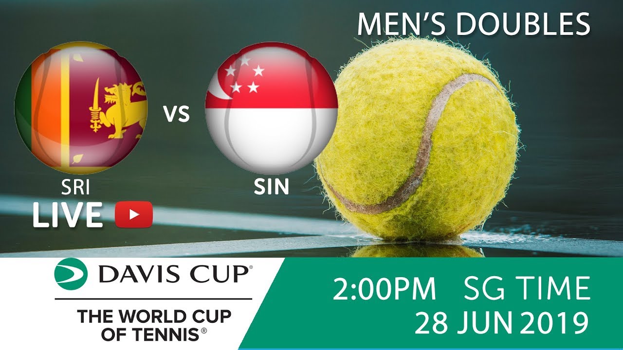 Sri Lanka 🇱🇰 vs 🇸🇬 Singapore Doubles Match | Davis Cup Asia Oceania Group III