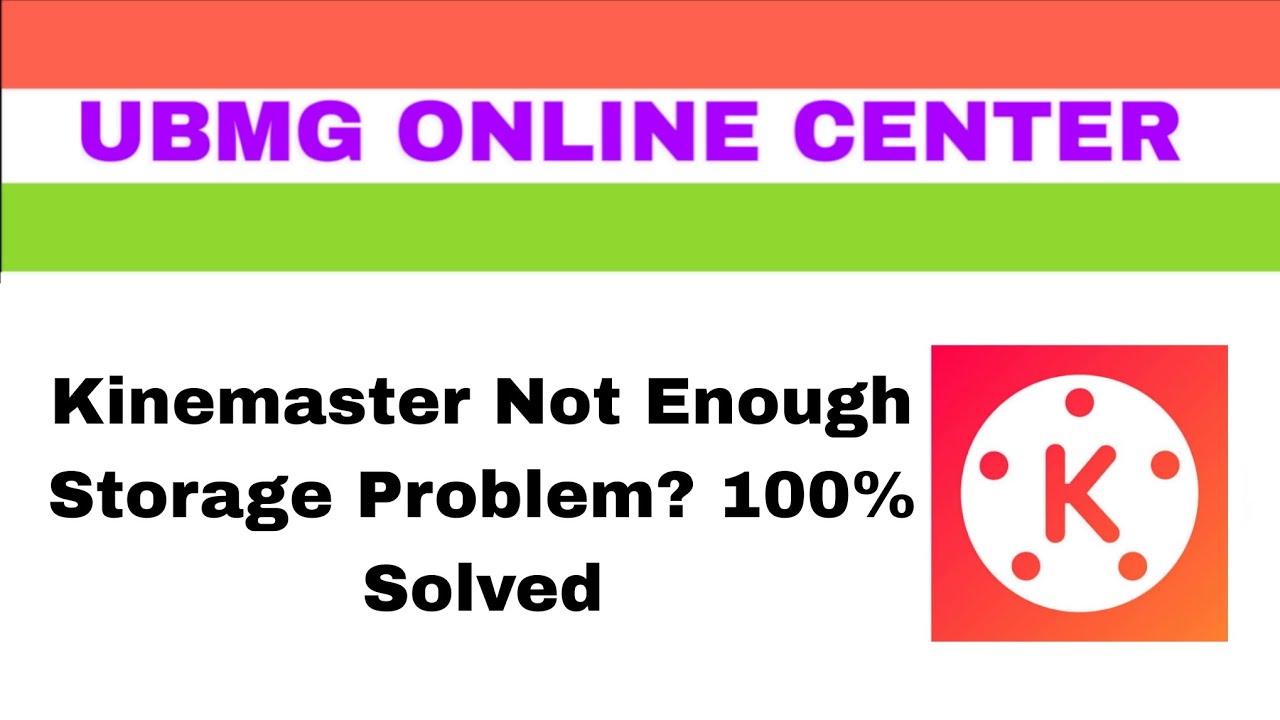 Kinemaster Not Enough Storage Problem 100% Solved | Full Storage Fix (Hindi)🔥 Intro (5 sec
