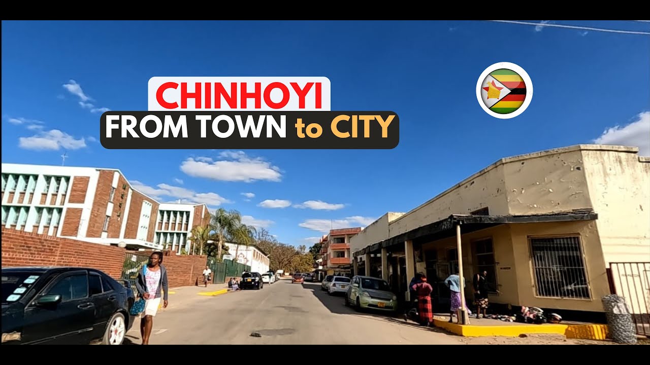 Chinhoyi Town, Biggest Town in Mashonaland West Province, Zimbabwe!
