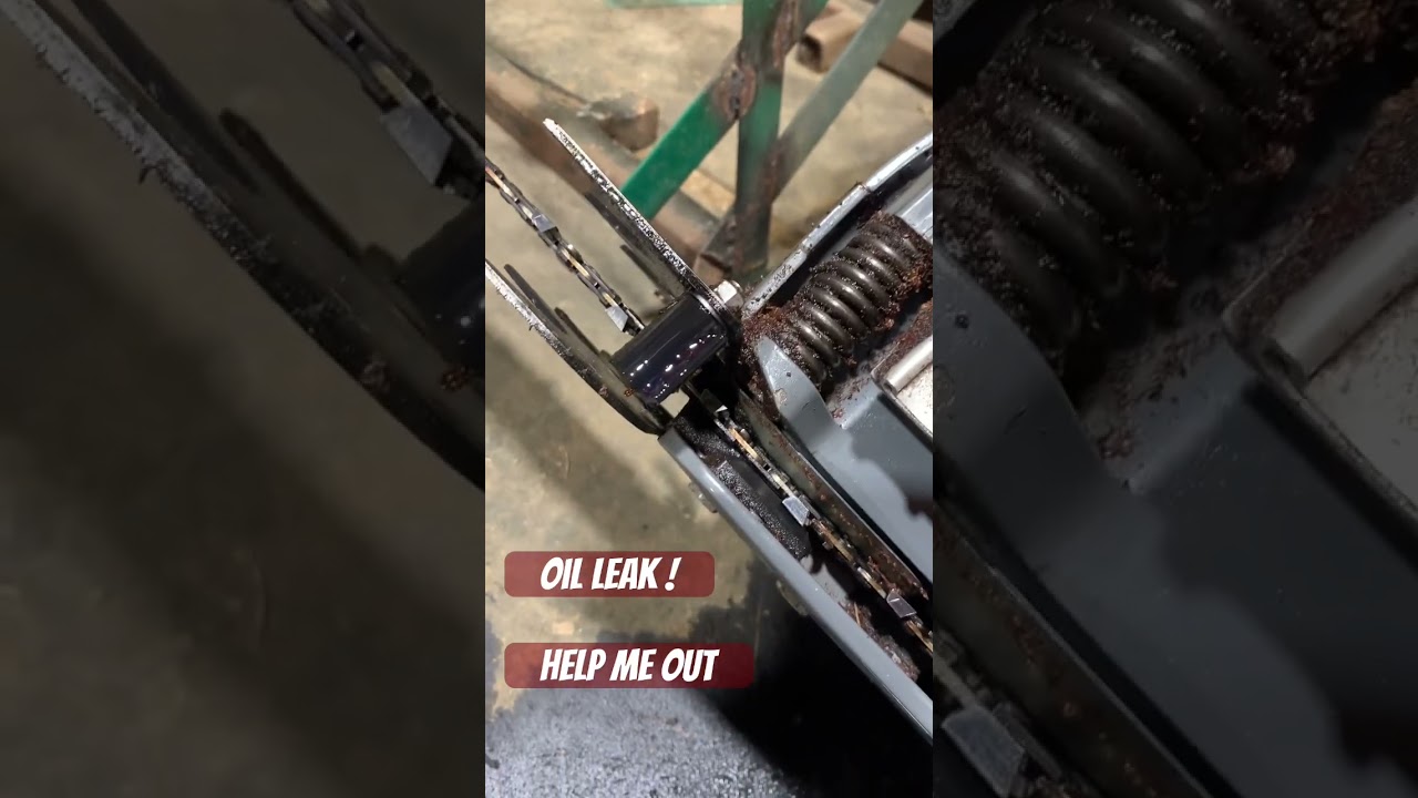 Chainsaw Has an Oil Leak #chainsawrepair