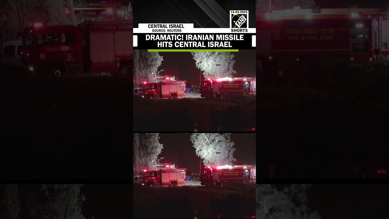 Must Watch! Smoke rises in central Israel following Iranian missiles attack | Iran-Israel-US crises
