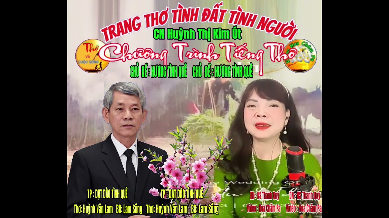 DẠT DÀO TÌNH QUÊ      Thơ: Huỳnh Văn Lam   BD: Lam Sông     ngày 16 tháng 3, 2026