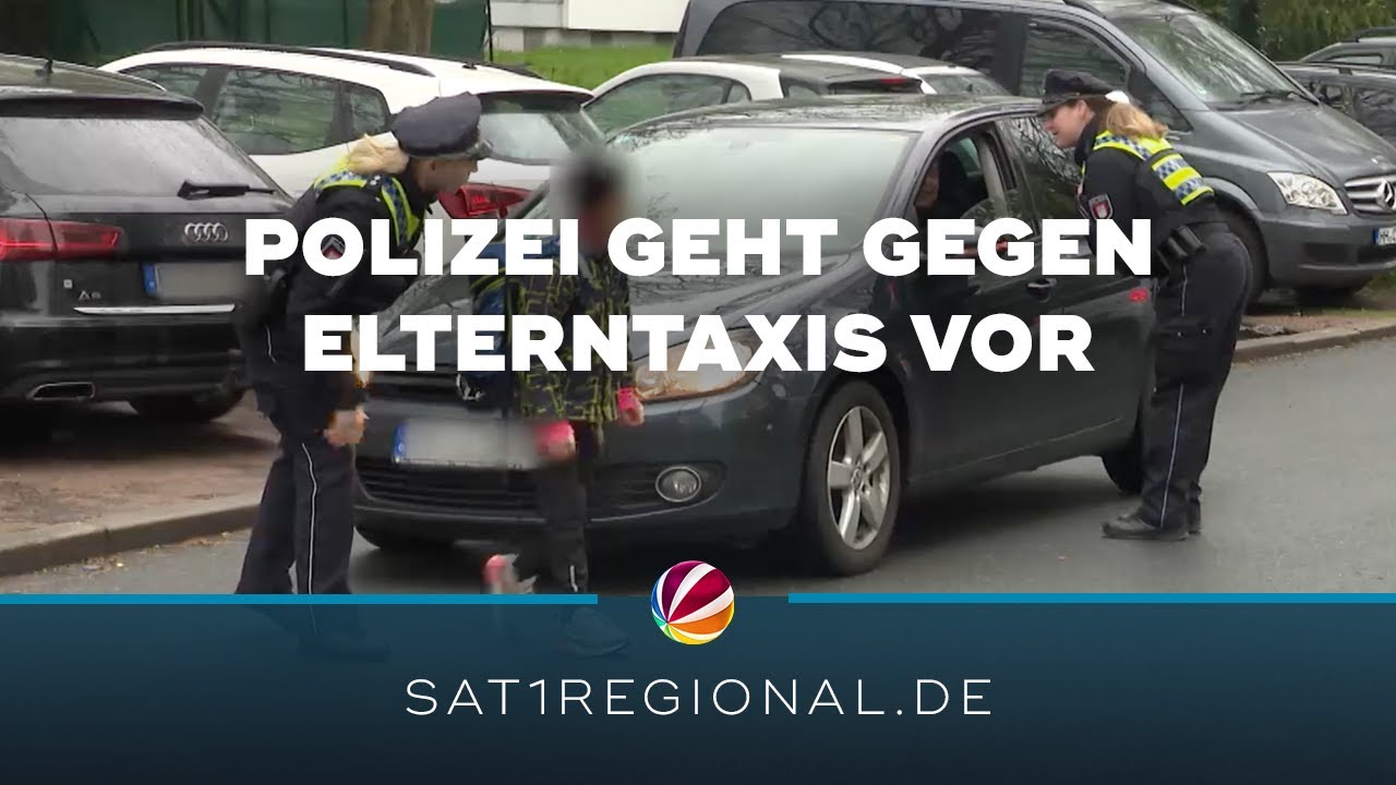 Hamburger Polizei geht gegen Elterntaxis vor