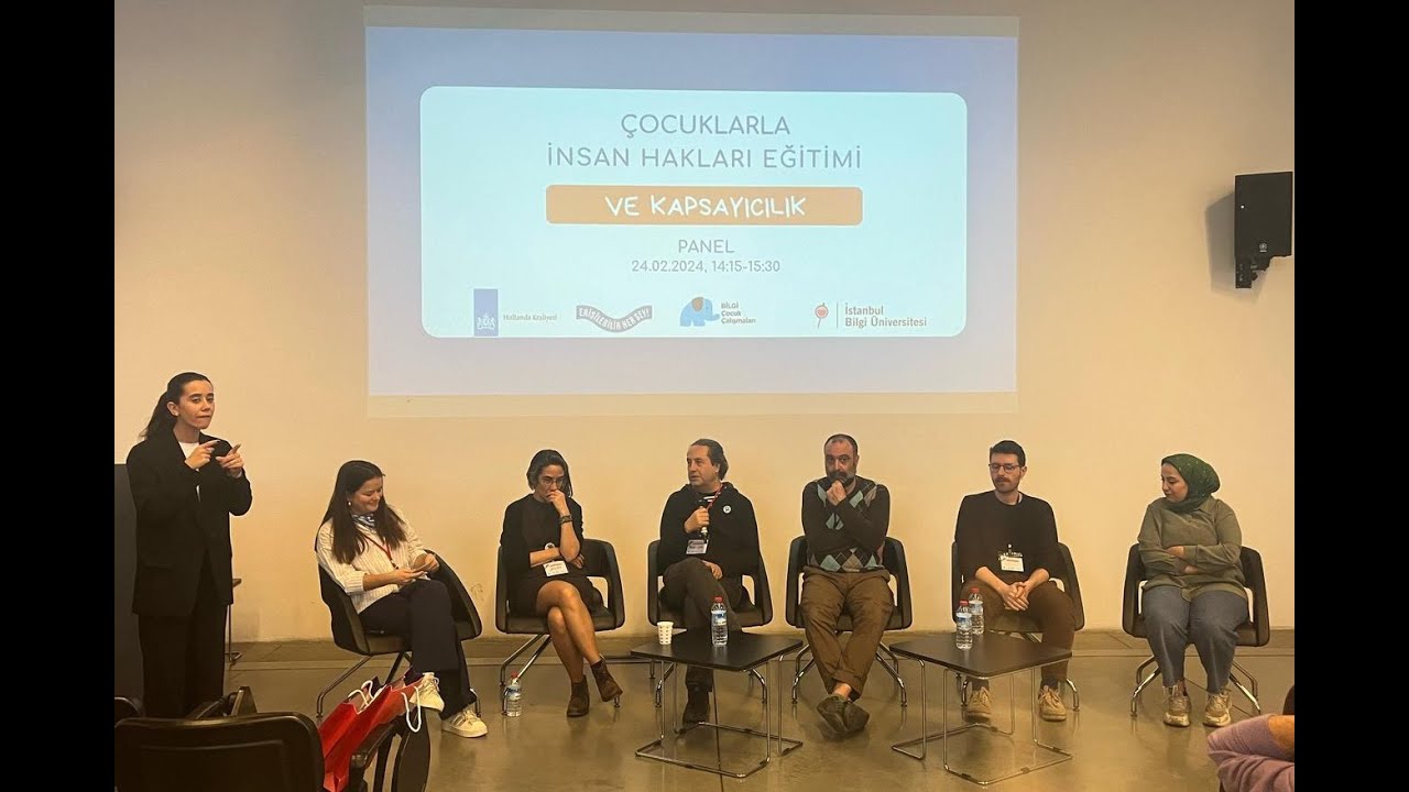 Çocuklarla İnsan Hakları Eğitimi ve Kapsayıcılık Paneli