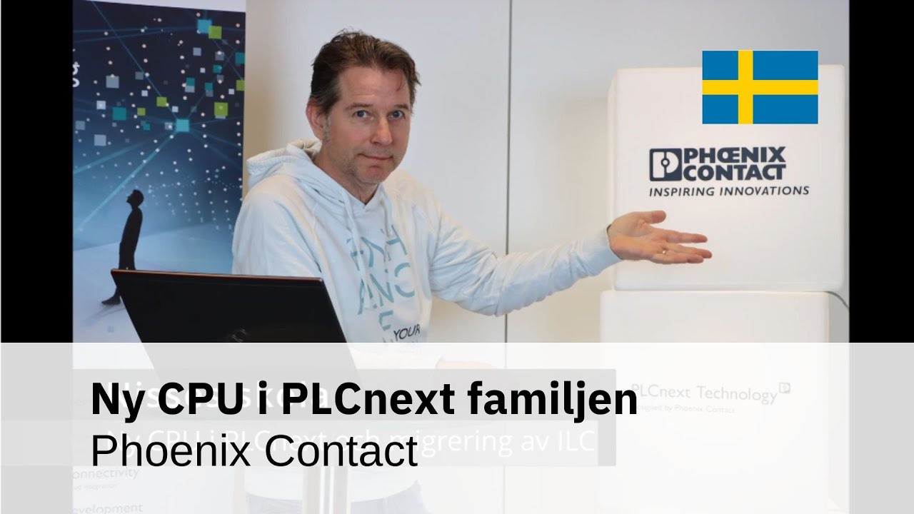 Ny CPU i PLCnext familjen och import av projekt till PLCnext Engineer