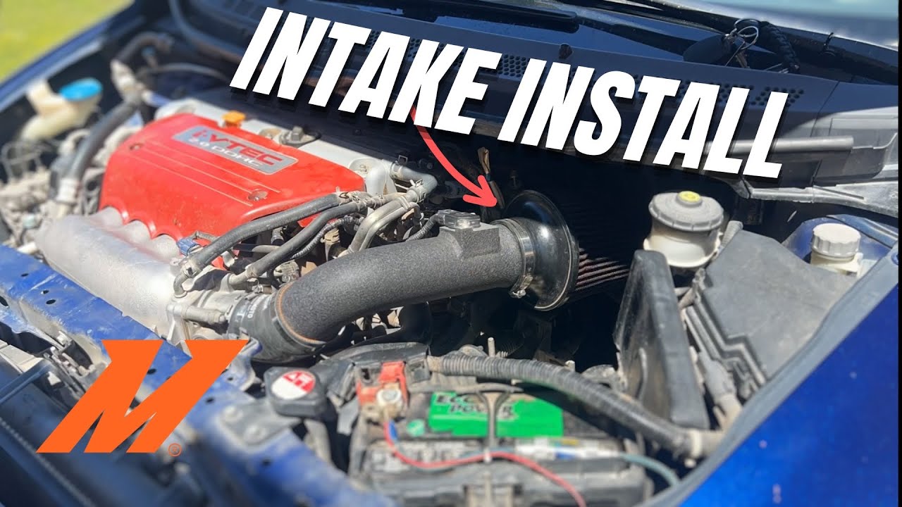 Установка впускного коллектора Mishimoto Short Ram | Honda Civic Si 8-го поколения 06-11