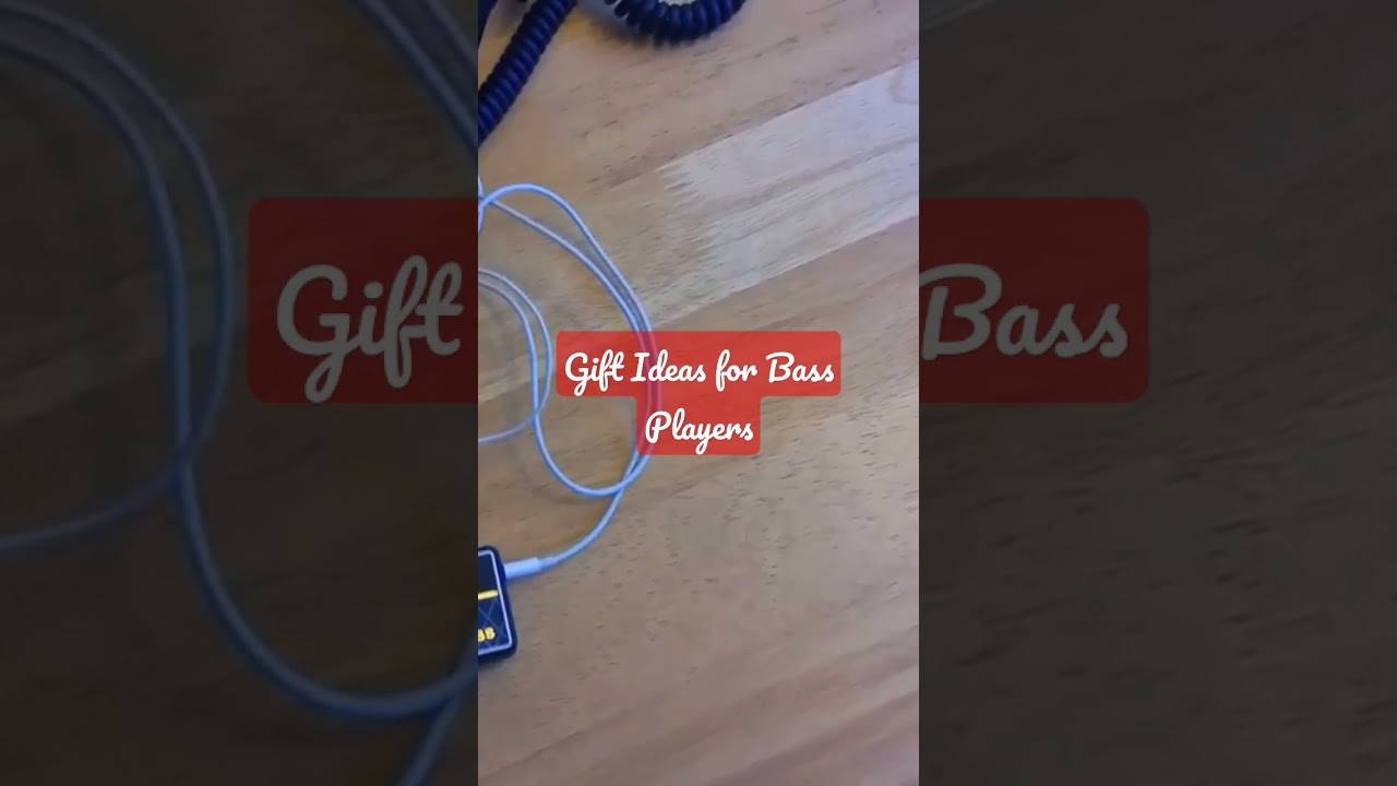 Bass Player Gift Ideas - Headphone Mini Amp! 