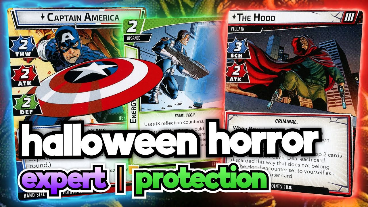 Halloween Horror - Captain America Protection vs. The Hood - Expert - Marvel Champions
