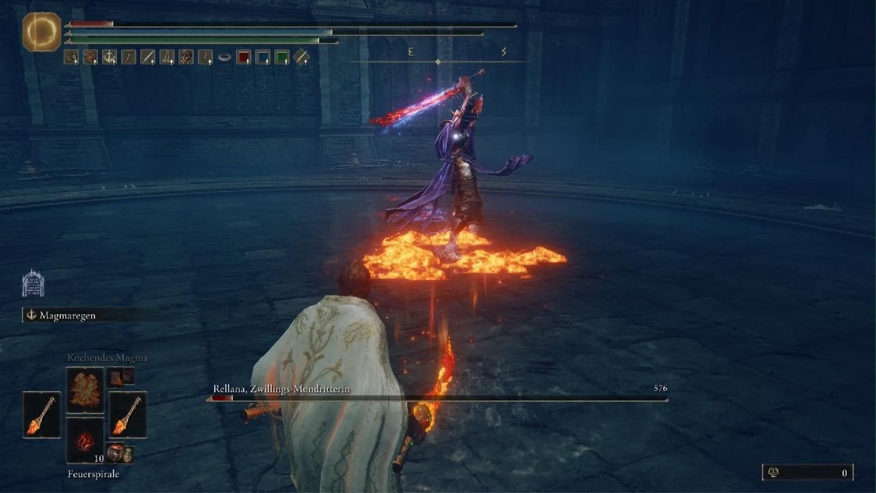 NG7+ Relanna Parry Magma Blades