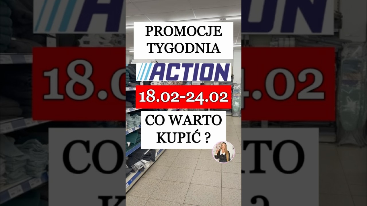 ✅ PROMOCJE 18-24.02‼️ #action #actioncowartokupić #actionhaul  #przeglądp&oacute;łek #zakupy #actionpolska