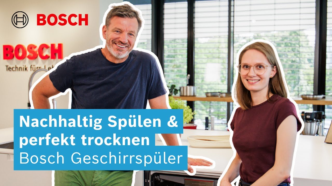 Spülen vs. Handwäsche: Was spart WIRKLICH Wasser & Strom? | Bosch Spülmaschinen