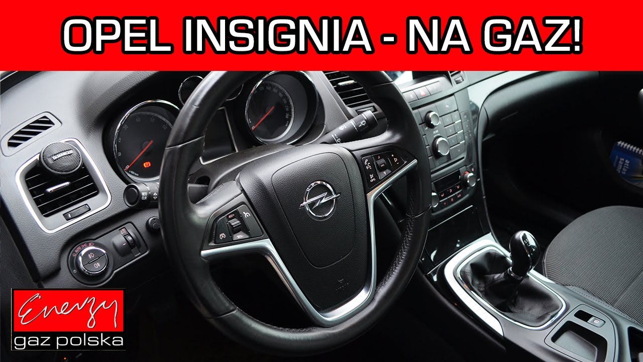 OPEL INSIGNIA z silnikiem 1.6T 180KM 2010R z LPG w Energy Gaz Polska!