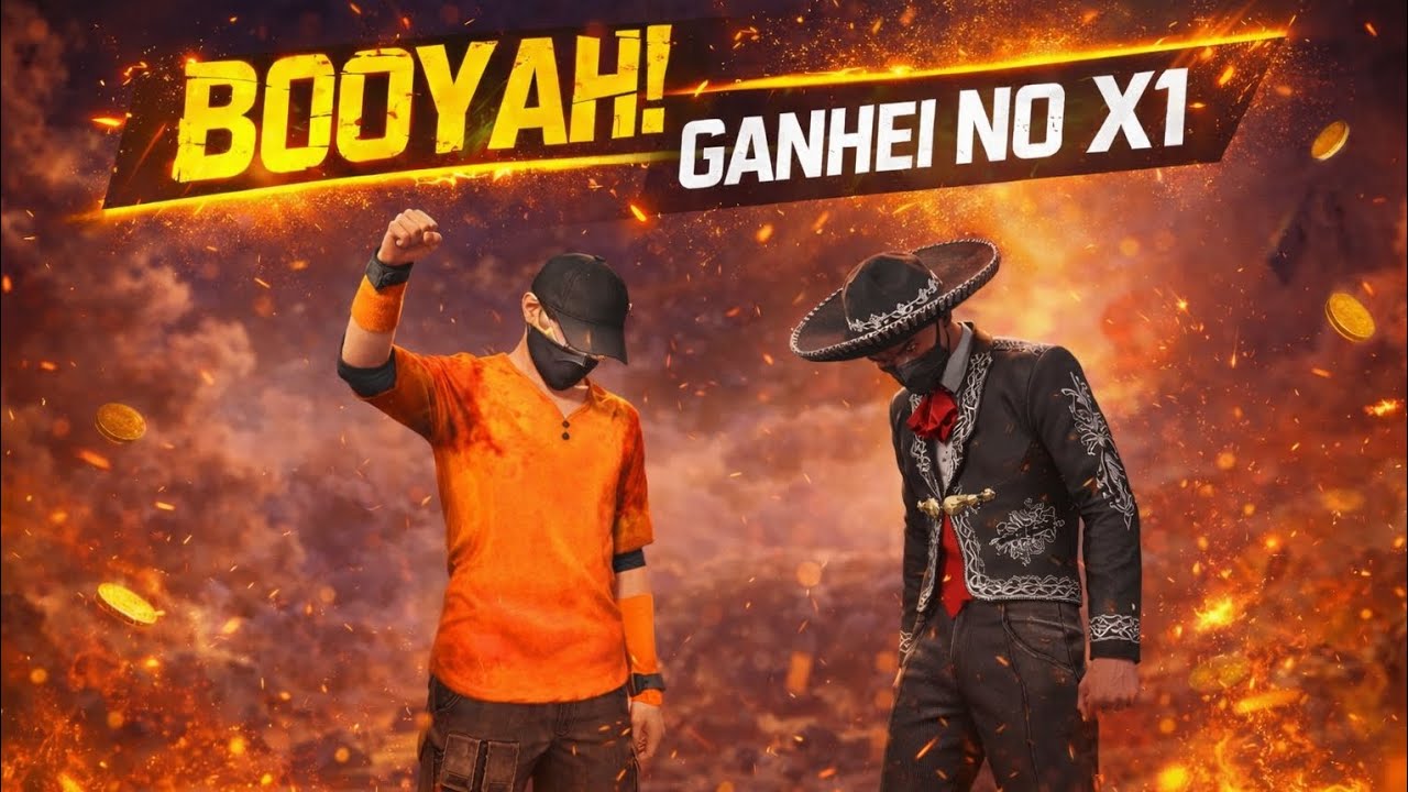 Fui x1 com meu parceiro e ele acabou perdendo {FREE FIRE}  ;)