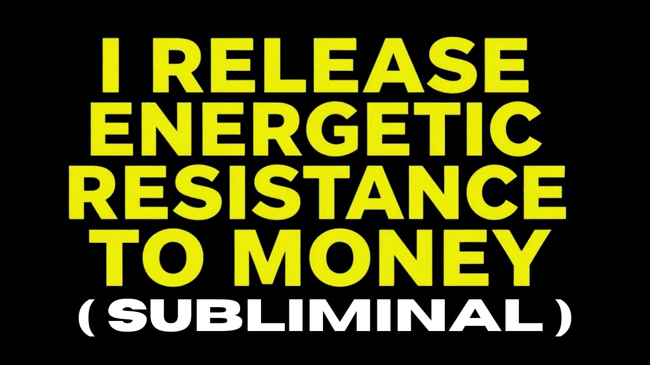 [ WARNING : EXTREMELY POWERFUL ] I release energetic resistance to money (subliminal)
