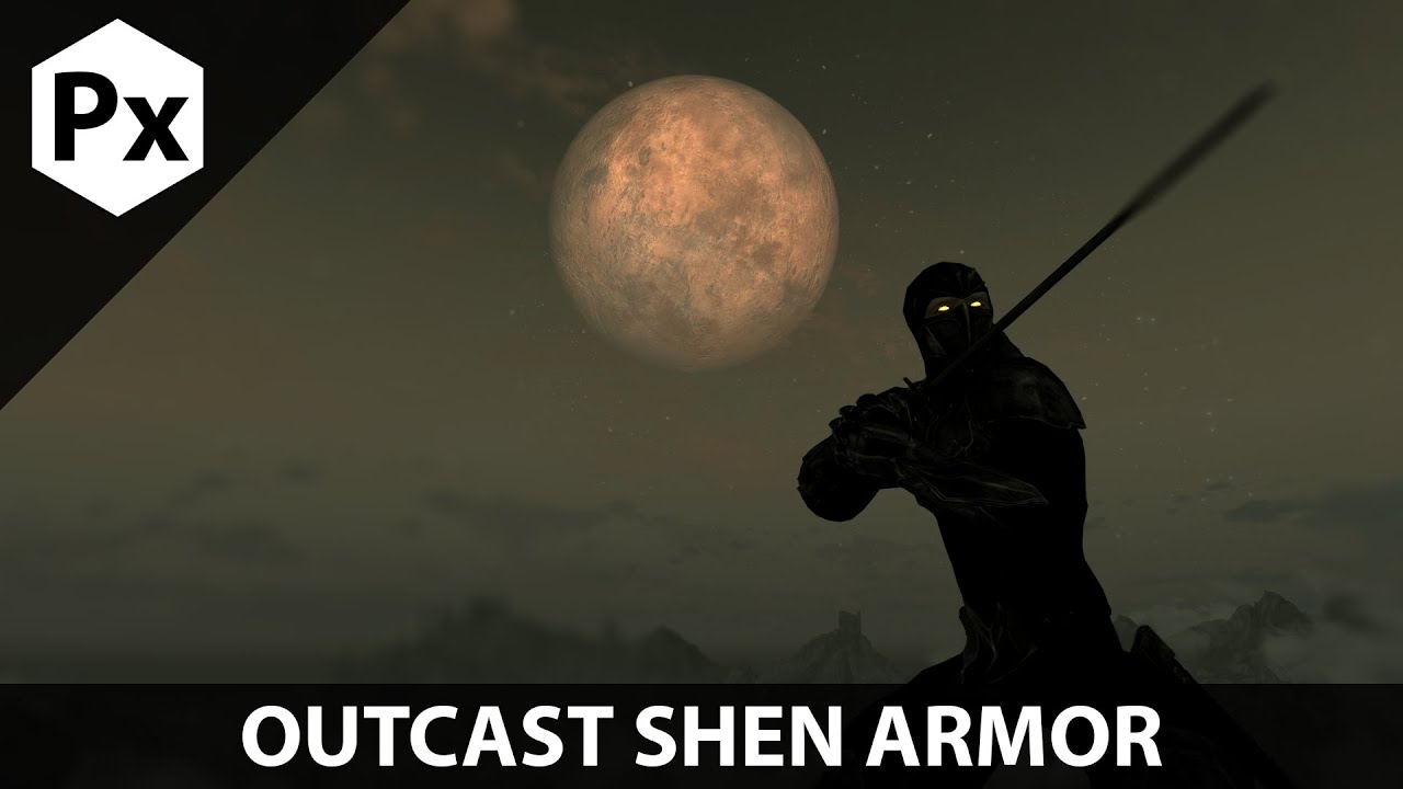 Skyrim Mod Spotlight: Outcast Shen Armor and weapon